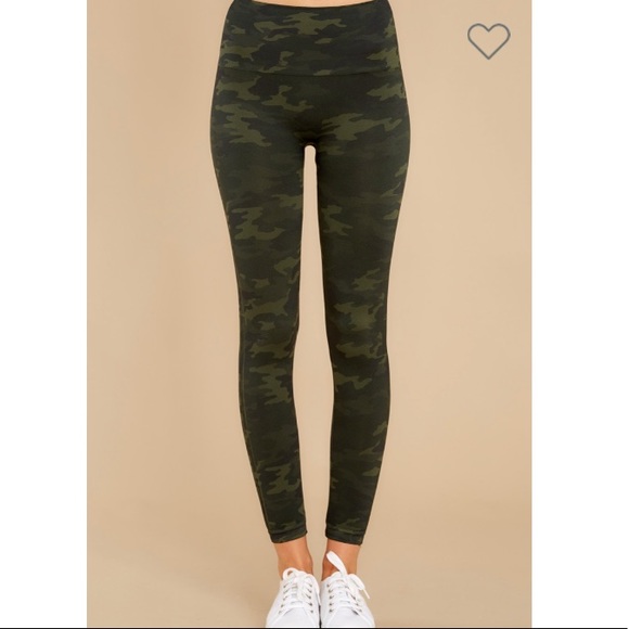 Spanx NWT High Waisted Look At Me Camo Leggings - Picture 2 of 14